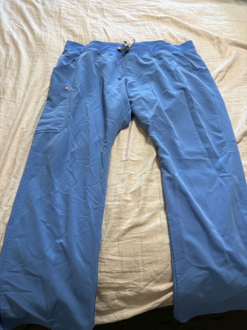 Figs Women's XXL Ceil Blue Scrub Set